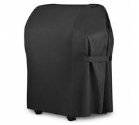 420D Waterproof Grill Cover for Outback Mercury 6 Burner 2026+,Gas BBQ Cover Windproof Straps & Drawstring,Fits Cart Grills with Folded Side Shelves