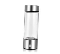 420ml USB Rechargeable Silver Hydrogen Water Maker Bottle