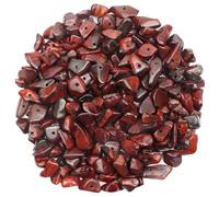 420Pcs Red Tiger Eye Irregular Natural Gemstone Chips Beads, 5-8mm Drilled Crystals Beads for Jewellery Making, Crystal Tumbled Chips for Bracelet Crafting