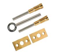 422 - YALE 8013 Sash Window Bolt - PB Pair Visi