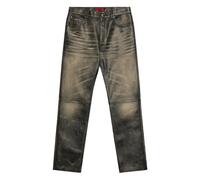 424 Leather Five-Pocket "Black" jeans 46-48