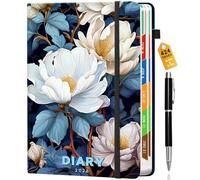 424 Pages Academic Diary 2026 A5 Week to View Work Diary from 2026 Diaries Student Teacher Planner Organiser 6 Pages Per Week Appointment Book for School (Lilies)