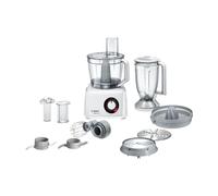 4242005109364 Bosch MultiTalent 8 food processor 1100 W 3.9 L Translucent, White