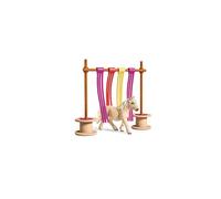 42484 Pony Curtain Obstacle Farm World Playset for ages 3-8 years