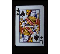 425091 Queen Of Spades A4 Photo Poster Print 10x8