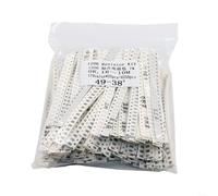 4250pcs 1206 for SMD Fixed Resistor Kit Assorted 1 Ohm to 10M Ohm 1% Tolerance 170 Values × 25pcs for Electronic Projects and Industrial Circuit Applications