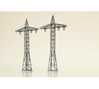 42630 Auhagen HO Set 2 High Voltage Pylons Assembly Kit Scale 1:87
