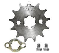 428-13T Front Engine Sprocket Kit for Motorcycles 17mm Compatible with 50cc-160cc Chinese ATV Quad Dirt Bike Go Kart (13T)