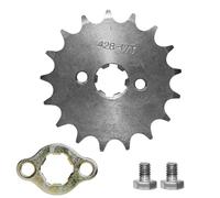 428-13T Front Engine Sprocket Kit for Motorcycles 17mm Compatible with 50cc-160cc Chinese ATV Quad Dirt Bike Go Kart (17T)
