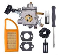 4282-120-0606 BR600 BR700 Carburetor Carb Kit for BR500/550/600 Backpack Blower, Carburetor Kit Replacement For BR500, BR550, BR600 Fuel Efficient And Reliable