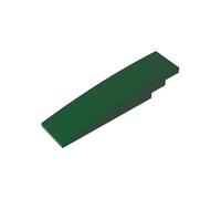 42918 Slope Curved 8X2 No Studs 10 Pieces High-Precision MOC Building Bricks Replacement Parts Compatible with Lego bricks GDS-M362 Dark Green