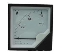 42C3 / 42Ll6-V DC 100V 150V 200V 250V 300V 400V 450V 500V 600V 750V pointer voltmeter(DC200V)
