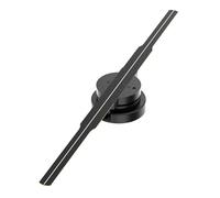 42cm 244Led Fan Advertising Lights 3D Holographic Projector Wall Mounted AD Machine DIY Picures Video Transfer Via Phone PC