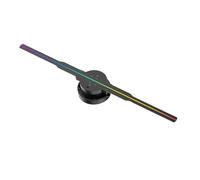 42cm 3D Hologram Fan With Wifi Remote DIY Rotating Advertising Display Holographic Projector for Business