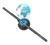 42cm 3D Holographic Fan Wifi Remote Custom ICONS DIY Video LOGO LED Neon Lights Rotating Display AD Projector