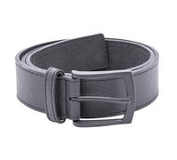 (42in, Black) Duke Mens D555 Ozzy Matte Bonded Leather Belt