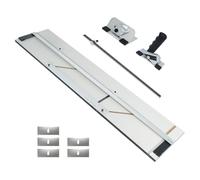 42in Mat Cutter for Framing, High Precision Mount Cutter Set with Bevel and Straight Cutting Heads, Dual-Scale Ruler Mount Board Cutter Compact Elite Mat Cutter for Picture Frame, Artwork,Photography