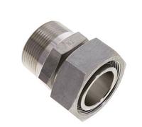 42L & 1-1/2'' NPT Stainless Steel Straight Swivel with Male Threads 160 bar Adjustable ISO 8434-1