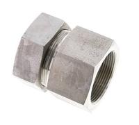42L & M48x2 Stainless Steel Straight Cutting Fitting with Female Threads 160 bar ISO 8434-1