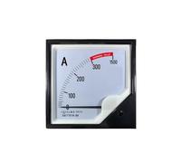 42L6 5X AC Overload Ammeter 30/50/75/100/200/5A Buffer Protection Instrument Pointer(200-5A 1000A)