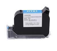 42ML Handheld Printer Ink Cartridge Rapid Drying Inkjet Replacement 12.7mm Original Black Quick Dry Solvent for Printers SC12 SC12T CP12 (Black)
