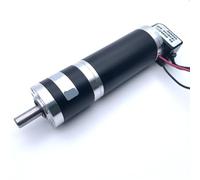 42MM 500ppr Planetary Reduction DC Gear Encoder Motor 10MM Shaft/Keyway 24V 44W 1 Ratio 3.6-168 1200-25RPM(24V-10MM With Keyway,1 Ratio 168-25.5RPM)