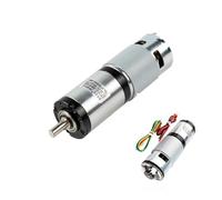 42MM 775 Precision Permanent Magnet DC 12V24V Planetary Reducer Gear electronic starter/Encoder/Rear Output Shaft MQXFCZUX(1 Ratio 336,12V Encoder Motor)