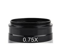 42mm Auxiliary Objective s Lens 0.3X 0.5X 0.75X 2X For 180X C MOUNT Lens On Monocular Industry Lab Microscope Camera Adjustable Magnification(0.5X-0.75X)