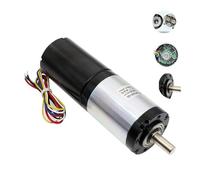 42MM BLDC4260 Planetary DC 24V 12V big power Brushless DC Gear Reducer electronic starter DIY Home Appliance IINKUEYK(1 Ratio 25,12V With Bracket)