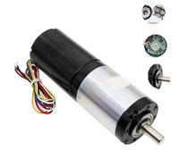 42MM BLDC4260 Planetary DC 24V 12V Big Power Brushless DC Gear Reducer Motor DIY Home Appliance(12V With Bracket,1 Ratio 67)