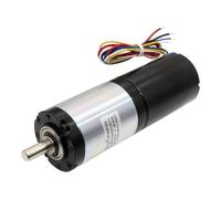 42MM BLDC4260 Planetary DC 24V 12V Power Brushless DC Gear Reducer Motor DIY Home Appliance(1 Ratio 25,24V With Bracket)