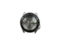 42mm Cushion Watch Case Ceramic Bezel for Seiko Prospex Turtle | Stainless Steel Domed Glass Solid Back Modding Parts Repair Casual Men