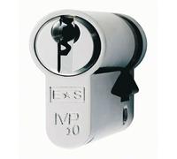 42mm Euro Single Cylinder Lock Keyed Alike 10 Pin Satin Chrome Door Lock