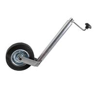 42mm Jockey Wheel Telescopic Wind Up Trailer Caravan Heavy Duty 150kg