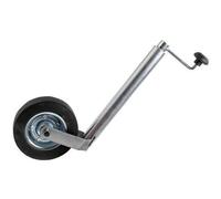 42mm Jockey Wheel Telescopic Wind Up Trailer Caravan Heavy Duty 150kg CT5612