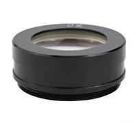 42mm Mounting Thread Auxiliary Objective Lens Compatible with For Barlow Lens for Stereo and Industrial Microscope Camera C Mount (2X)