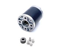 42mm Planetary Gearbox For 775/795/4260 electronic starter Reducer Large Torque 4/5mm Metal electronic starter Gear 8/10MM Shaft MQXFCZUX(10MM-4mm-775 Motor,1 Ratio 3.7)