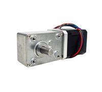 42mm Stepper electronic starter Extruder Gear Nema17 Stepper electronic starter Ratio 17,31,50 ,8mm Shaft Worm Gearbox for CNC milling machine MQXFCZUX(Gearbox Ratio 17)