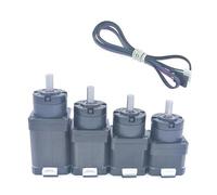 42mm Stepper electronic starter Gear electronic starter Low Speed High Torque Gear electronic starter 3D Printer Stepper electronic starter(1 to 3.71,42HS40 Motor 0.4N)