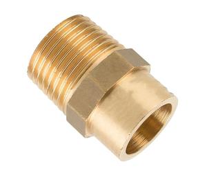 42mm x 1 1/2" End Feed Male Iron Adaptor