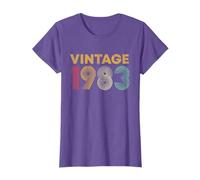 42nd Birthday Gift Vintage 1983 Men Women 42 Years Old T-Shirt