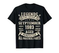42nd birthday Gifts for Men 42 Years Old Bday September 1983 T-Shirt