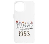 42nd Birthday Making The World A Better Place Since 1983 Case for iPhone 15