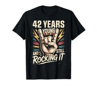 42nd Birthday Rock Funny Birthday 42 Years Rock'n'Roll T-Shirt
