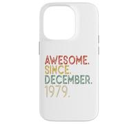 42nd Retro Vintage Birthday Awesome Since December 1979 Case for iPhone 14 Pro