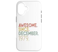 42nd Retro Vintage Birthday Awesome Since December 1979 Case for iPhone 16