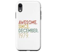 42nd Retro Vintage Birthday Awesome Since December 1979 Case for iPhone XR