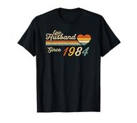 42nd Wedding Anniversary for Him - Epic Husband Since 1984 T-Shirt