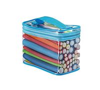 42Pcs 7 Size Hair Rollers Rubber Curler Rods Flexible Lightweight DIY Salon Styling Curling with Case