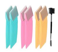 42pcs Eyebrow Razors Women,Dermaplaning Blades for Face,Hair Remover Shaver, Exfoliating Dermaplaning Tool Blades Shaver Trimmer Shaper for Women and Men